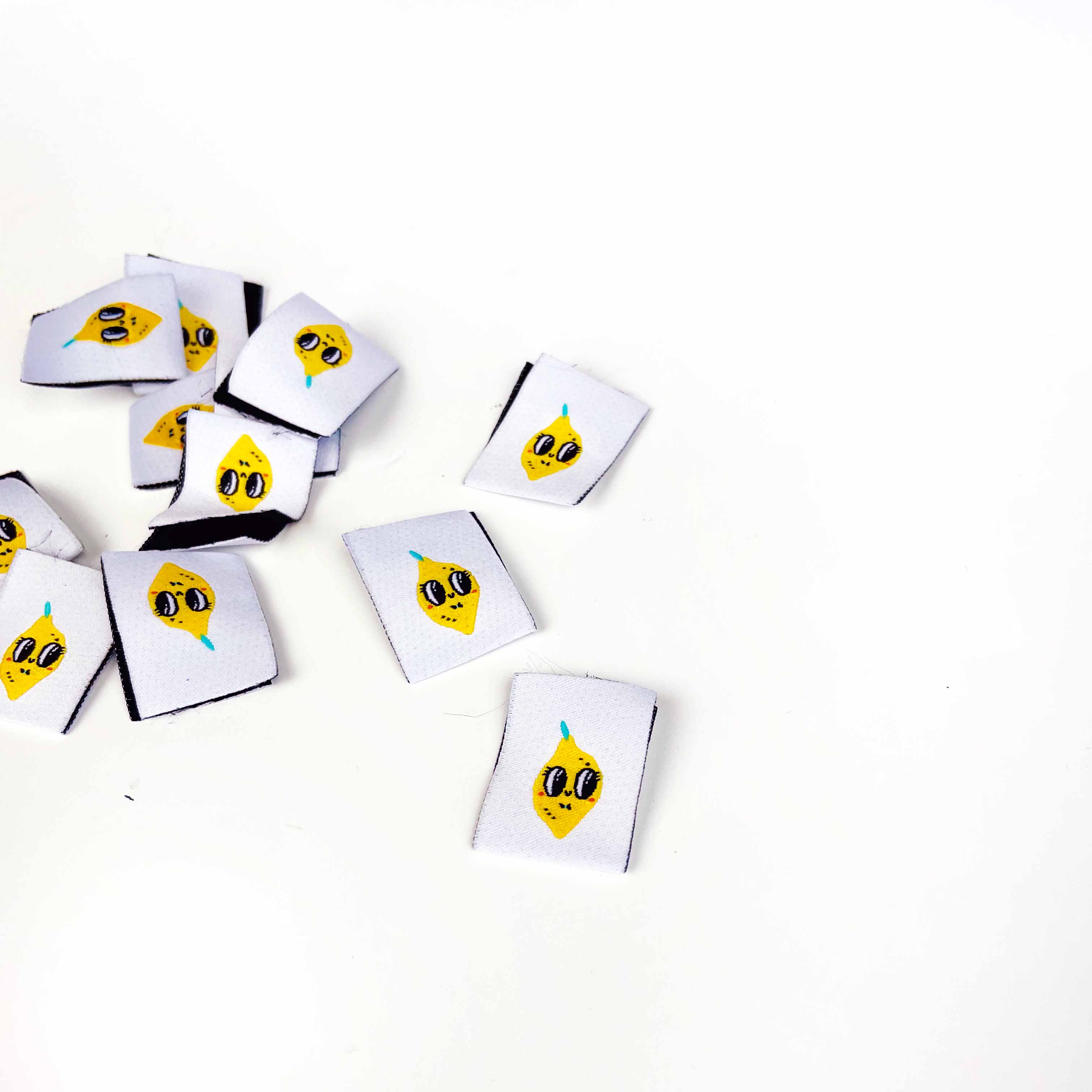 10x Happy Lemons Label