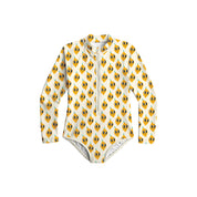 100cm Coupon Lycra Happy Lemons