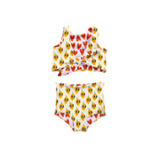 100cm Coupon Lycra Happy Lemons
