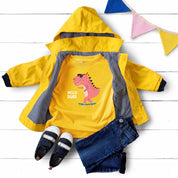 Hello Dude Red Dino - Boys Kleding Transfers