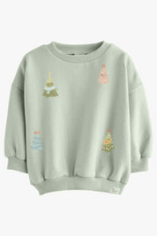 Kerstbomen Girls Groen - Fabric Frenzy