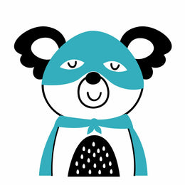 Koala - Super Hero – Strijktransfer