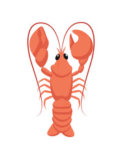 Lobster - Spring Tides | Kleding Transfers