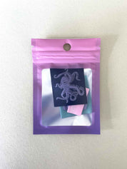 Spring Tides Label Pack | 6 Geweven Labels met Octopus, Kreeft & Meer