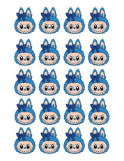 Labubu Bold Blue | Fabric Frenzy