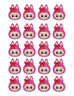 Labubu Pink Punch – All-over transfervel