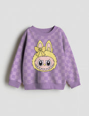 Labubu head Lemon Haze | Strijktransfer