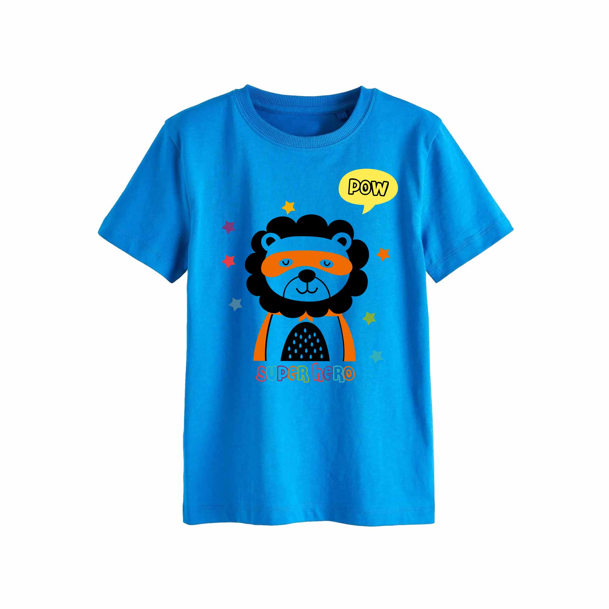 Leeuw -  Super Hero Kleding Transfer