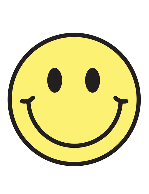 Lemon Haze Smiley | Bügelbilder
