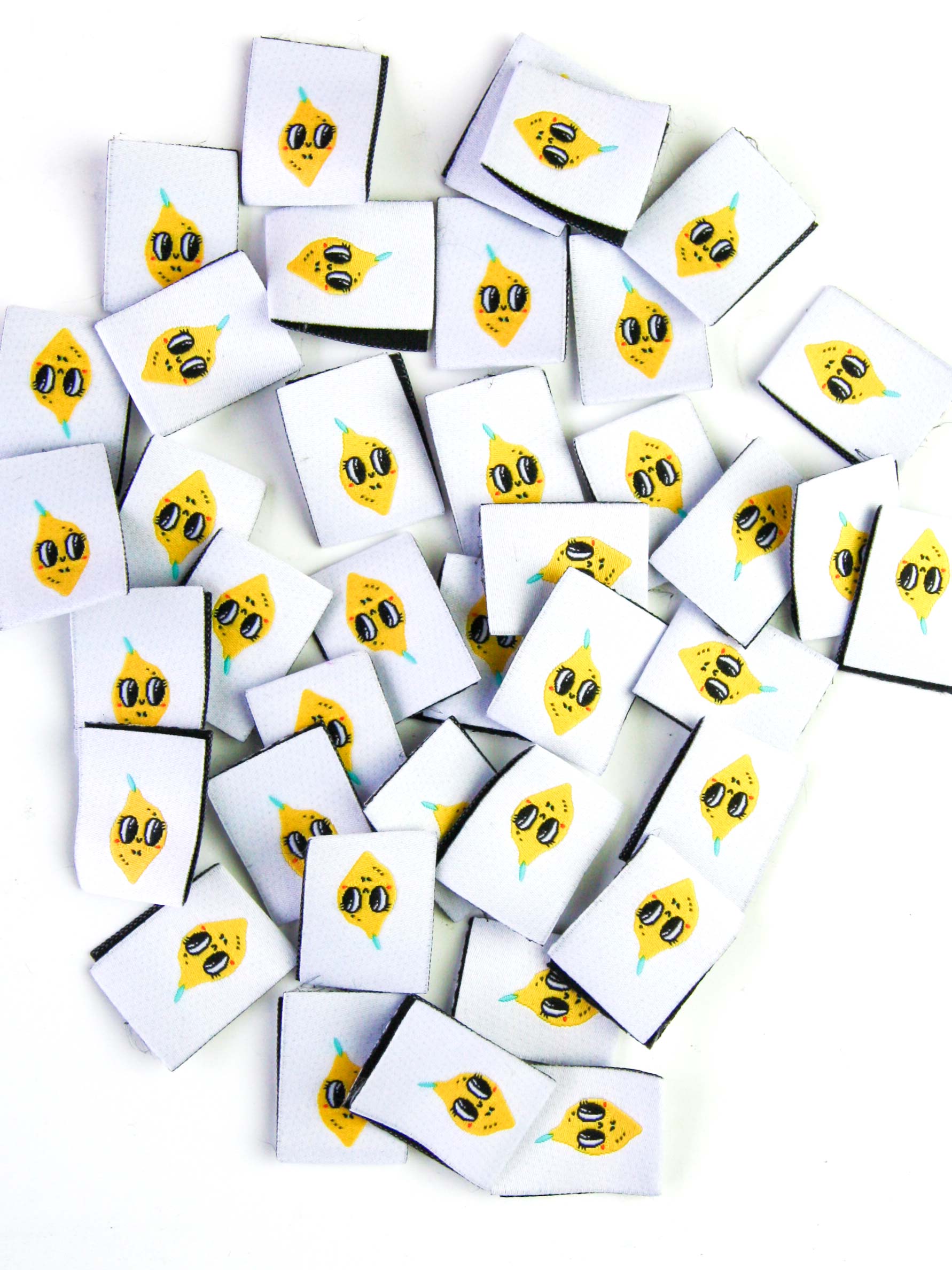 10x Happy Lemons Label