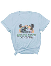 Life is a Beach - Vintage Summer Kleding Transfers