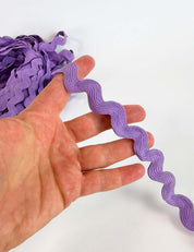 Lila zigzagband 13 mm