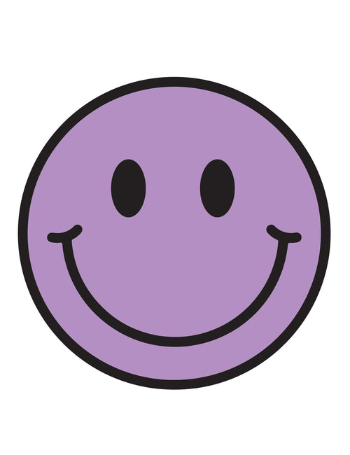 Lilalicious Smiley | Bügelbilder