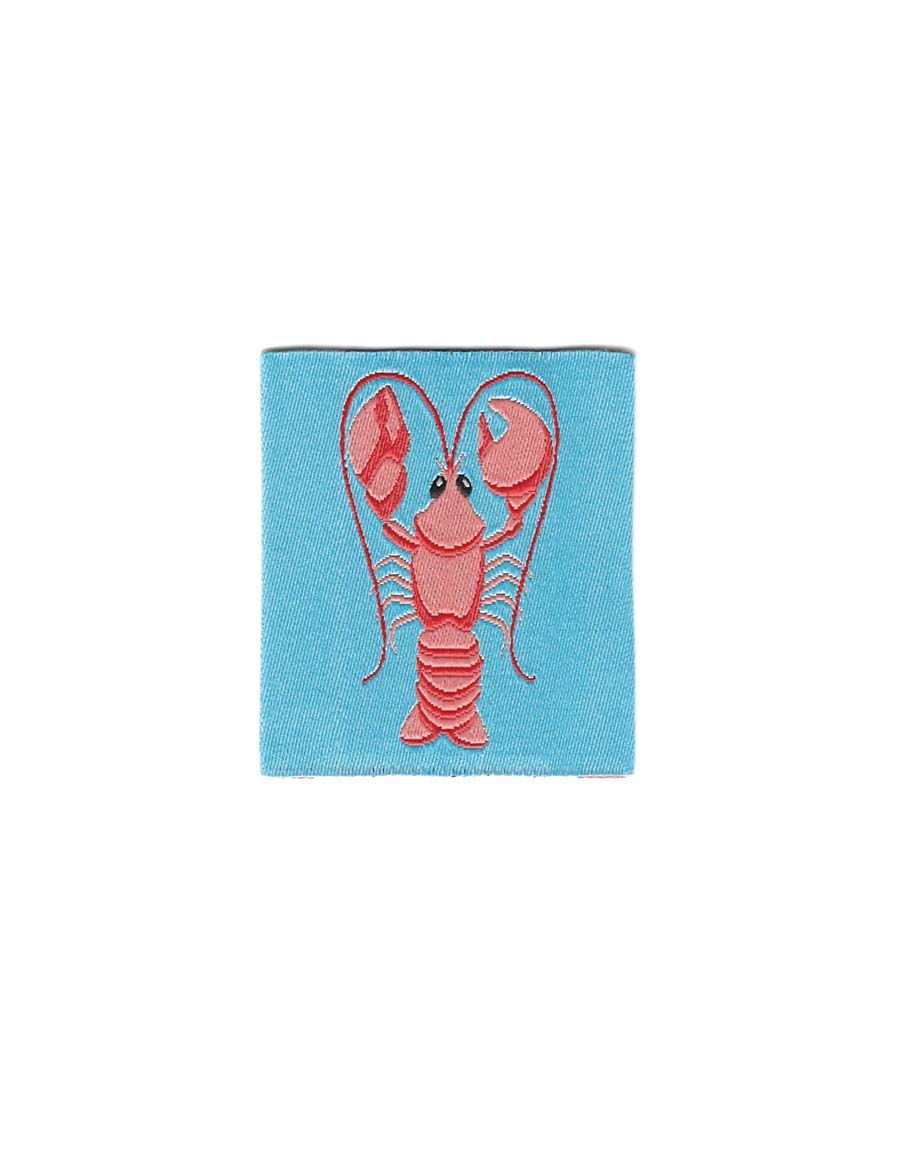 Lobster – Geweven naailabel