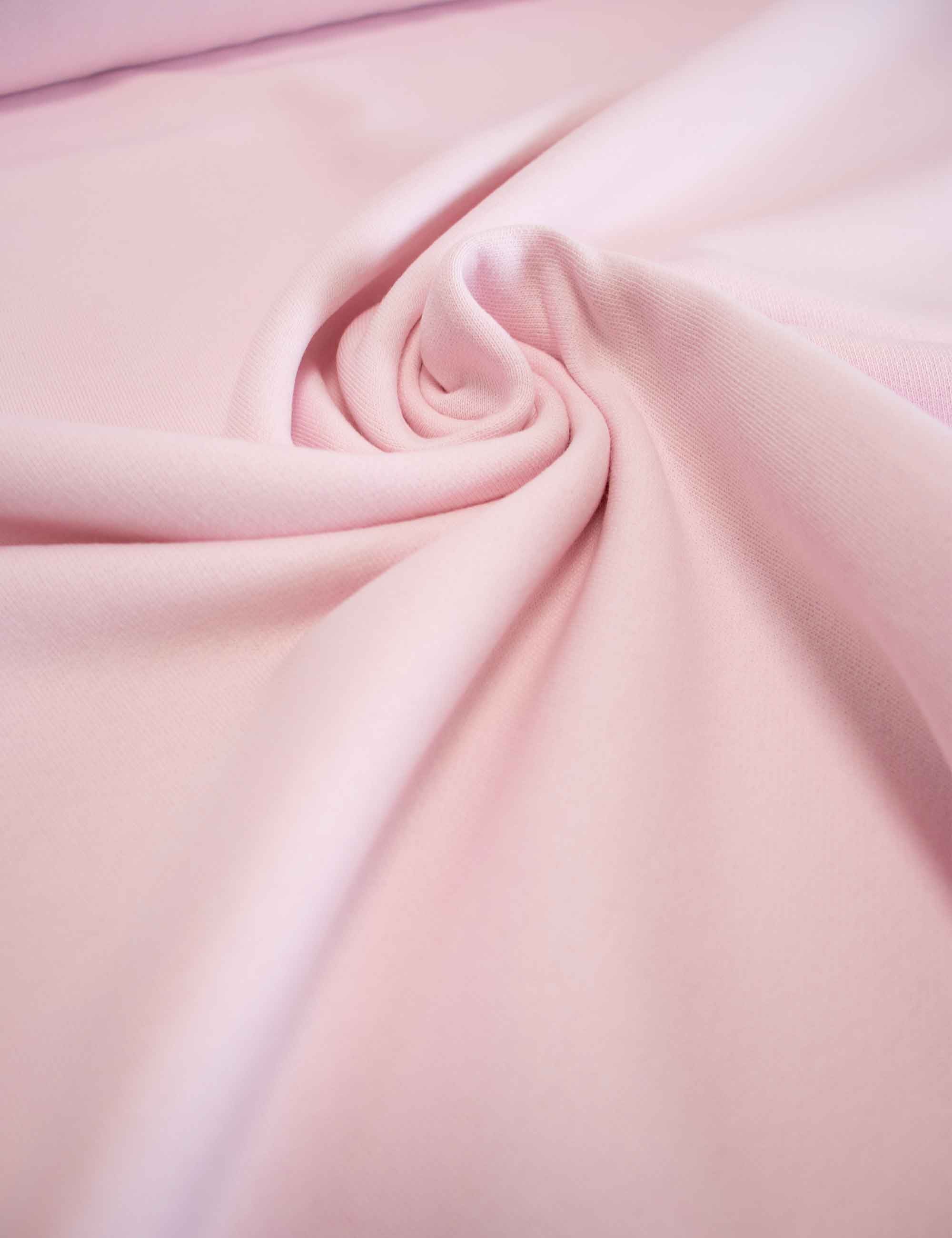 Marshmallow Pink | 200cm wide | 100% Cotton French Terry