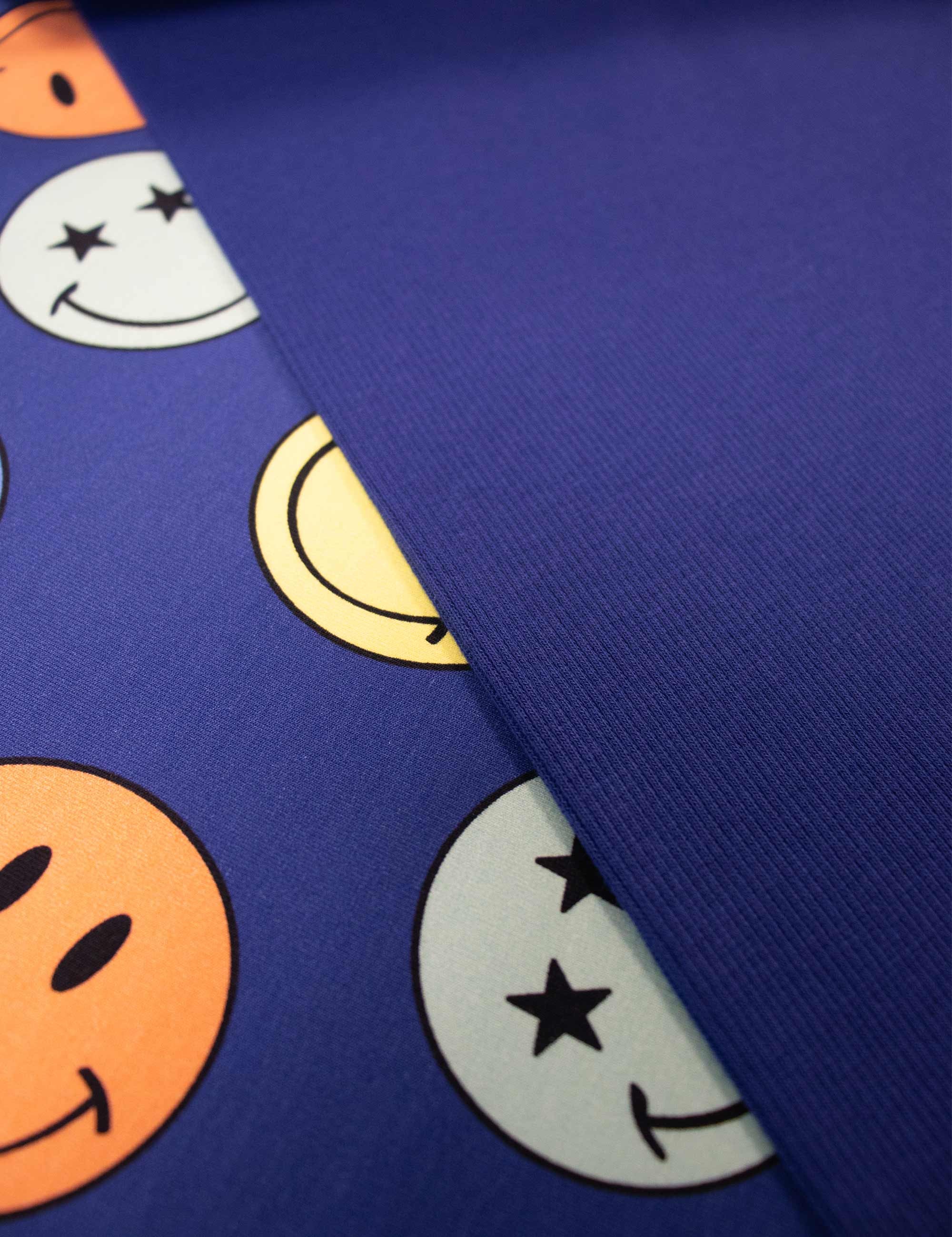 Mixed Moods Rhino Blue | French Terry | 170 cm breed