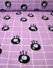 Monster Friends Lilalicious | French Terry | 170 cm breed