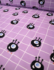 Monster Friends Lilalicious | French Terry | 170 cm breed