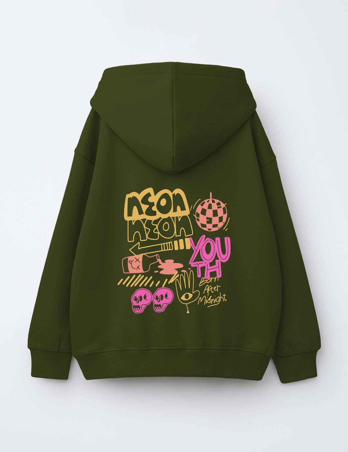 Neon Youth L - Urban Noise | Strijktransfer