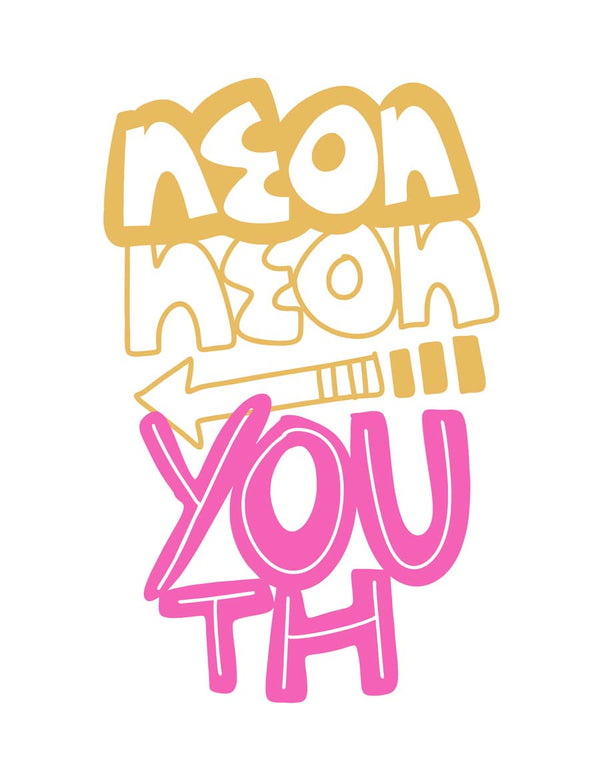 Neon Youth S - Urban Noise | Transfert thermocollant