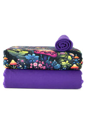Fairy Forest Night Bloom | French Terry | 170 cm breit