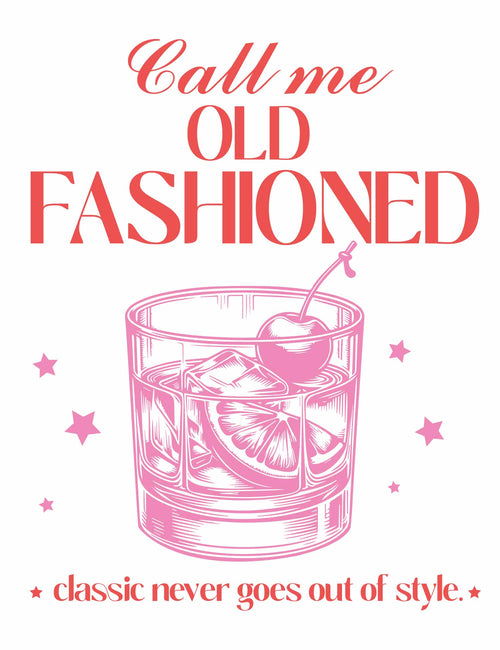 Old Fashioned - Summer Cocktails | Strijktransfer