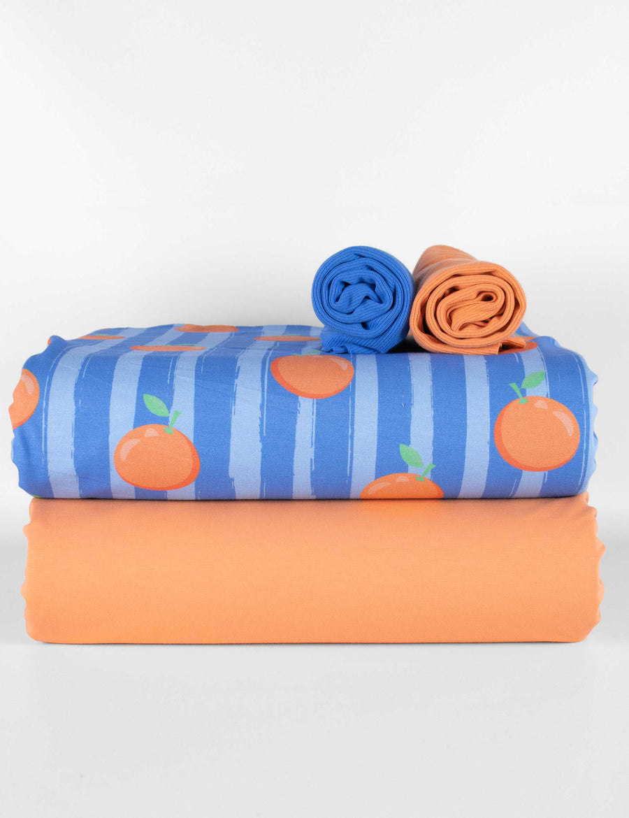 Bittersweet Orange Check Match