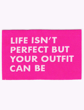 Perfect Outfit | Étiquette tissée à coudre