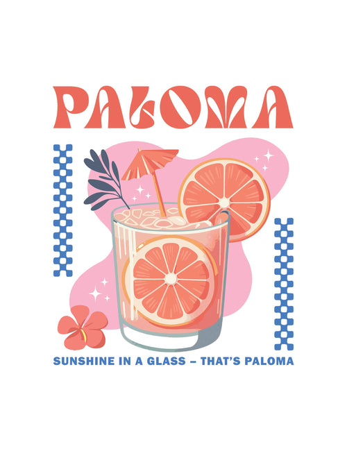 Paloma – Cocktail Club | Strijktransfer