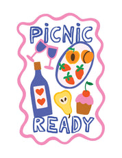 Picnic Ready - Juicy Summer Club | Strijktransfer