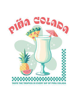 Piña Colada – Cocktail Club – Strijktransfer