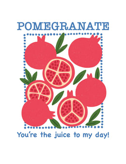 Pomegranate – Fruit Parade – Strijktransfer