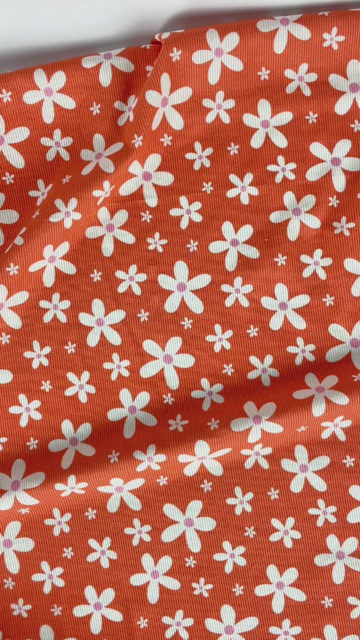 Mango Mania (B-Ware) | Rippstrick | 125 cm breit