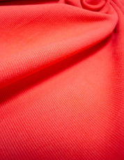 Rebel Red | 2x1 Rib Boordstof | 125cm breed