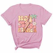 Hot Mom Summer - Retro Summer Kleding Transfer