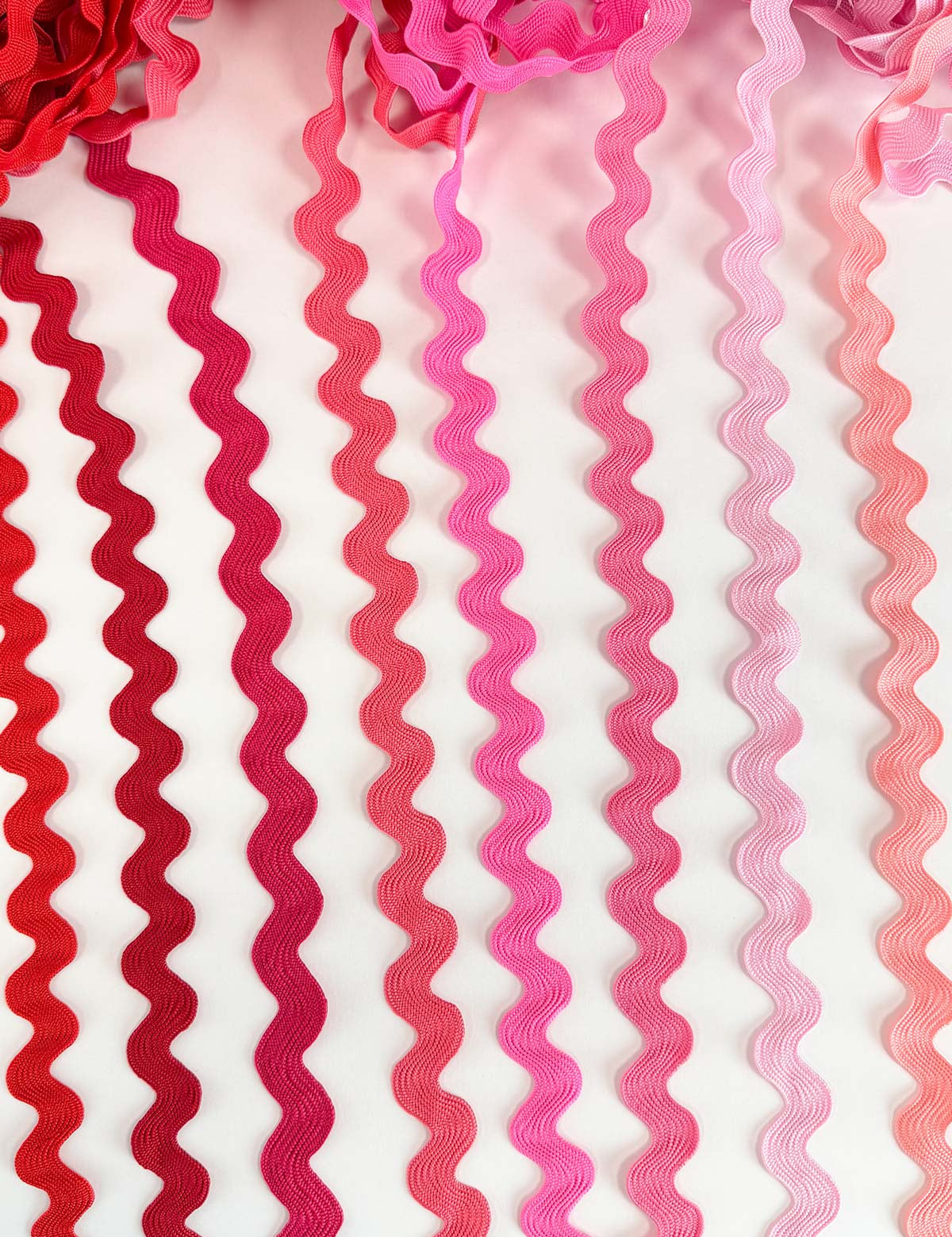 Rood zigzagband 13 mm