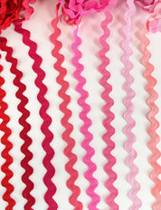 Rood zigzagband 13 mm