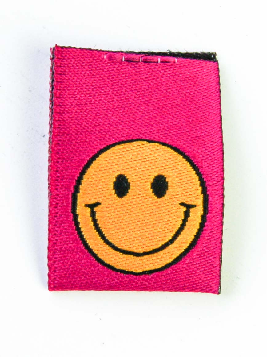 6x Smileys Pink Label
