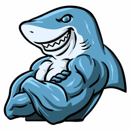 Shark – Strijktransfer