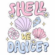 Shell we Dance -  Pink Summer Kleding Transfer