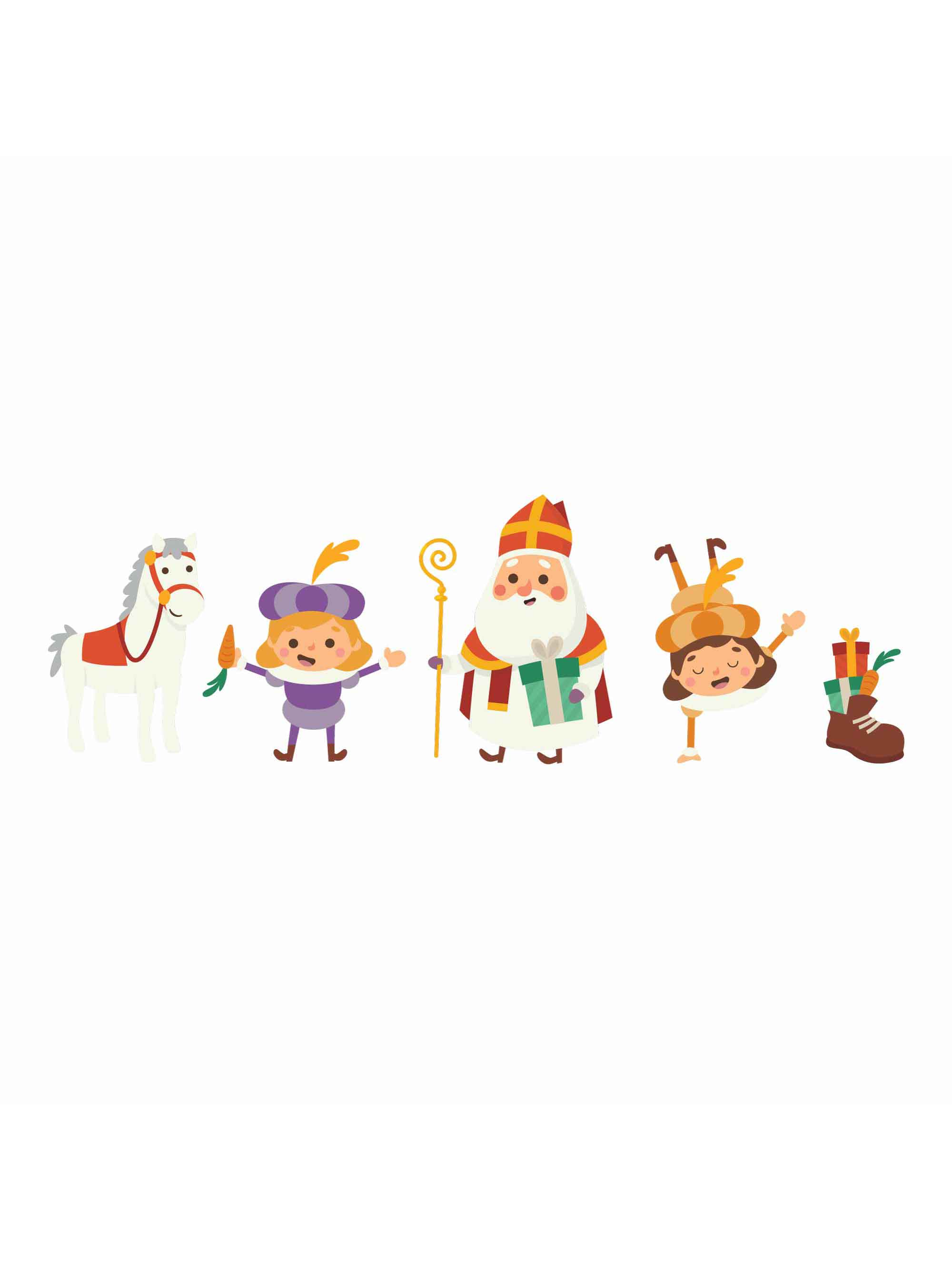 Sinterklaas Kleding Transfers 1