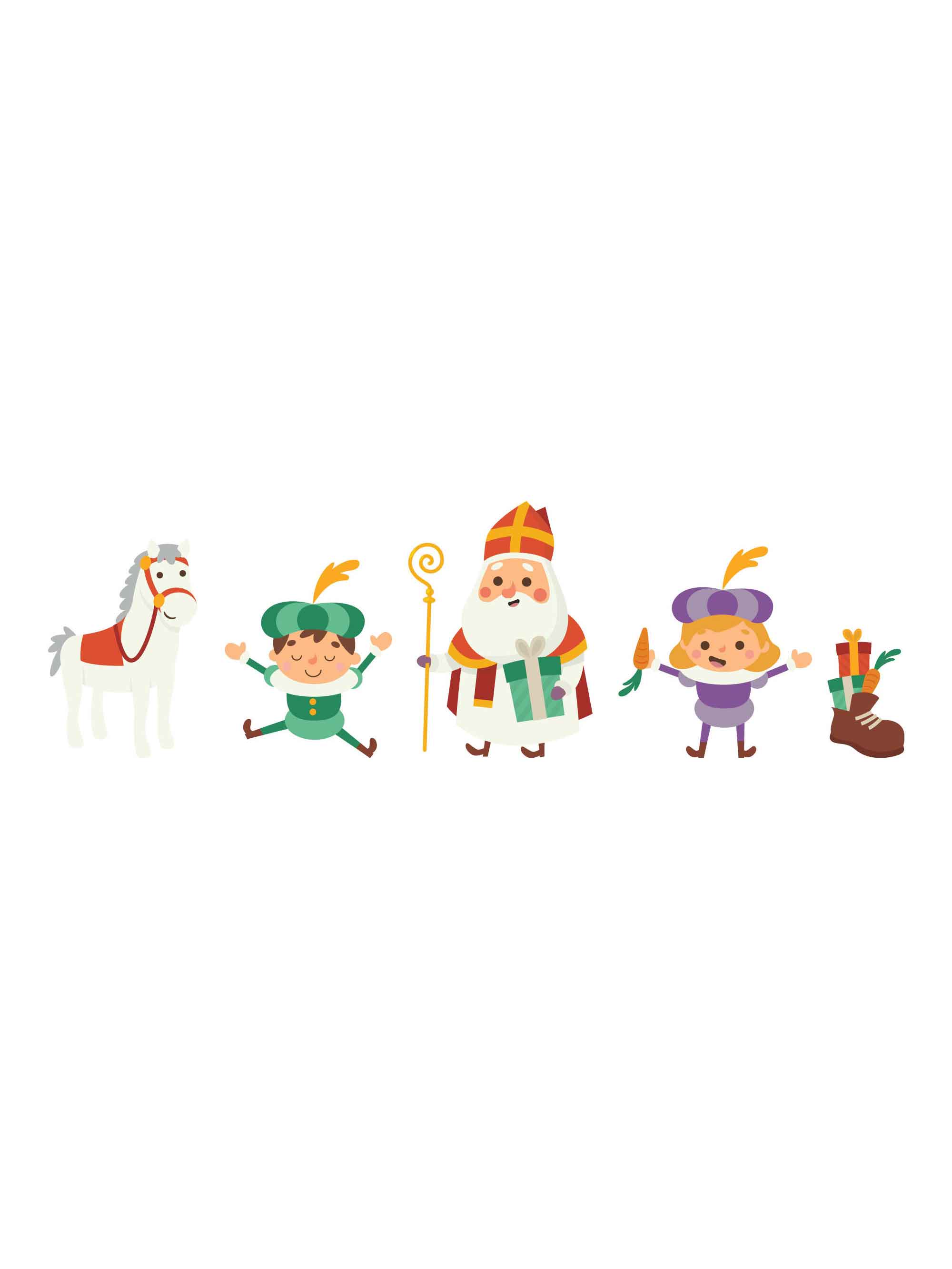 Sinterklaas Kleding Transfers 3