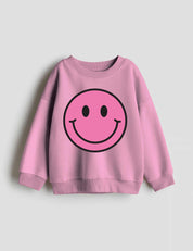 Bubble Pink Smiley | Strijktransfers