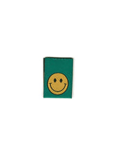 Smiley Green – Geweven naailabel