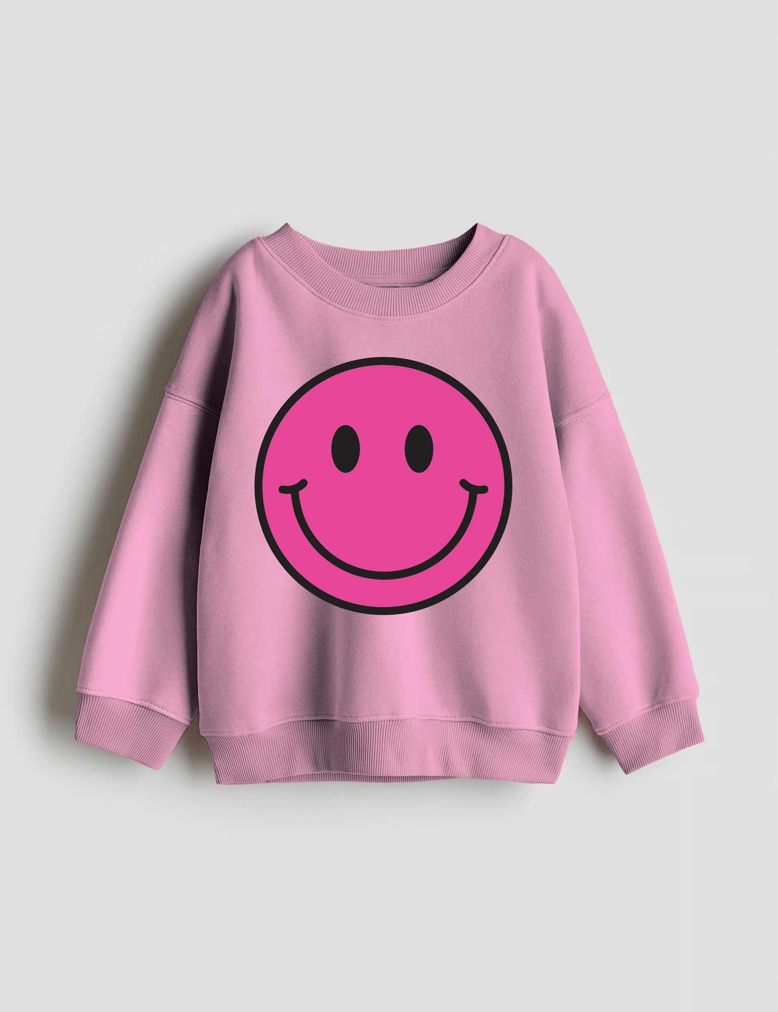 Pink Punch Smiley | Strijktransfers