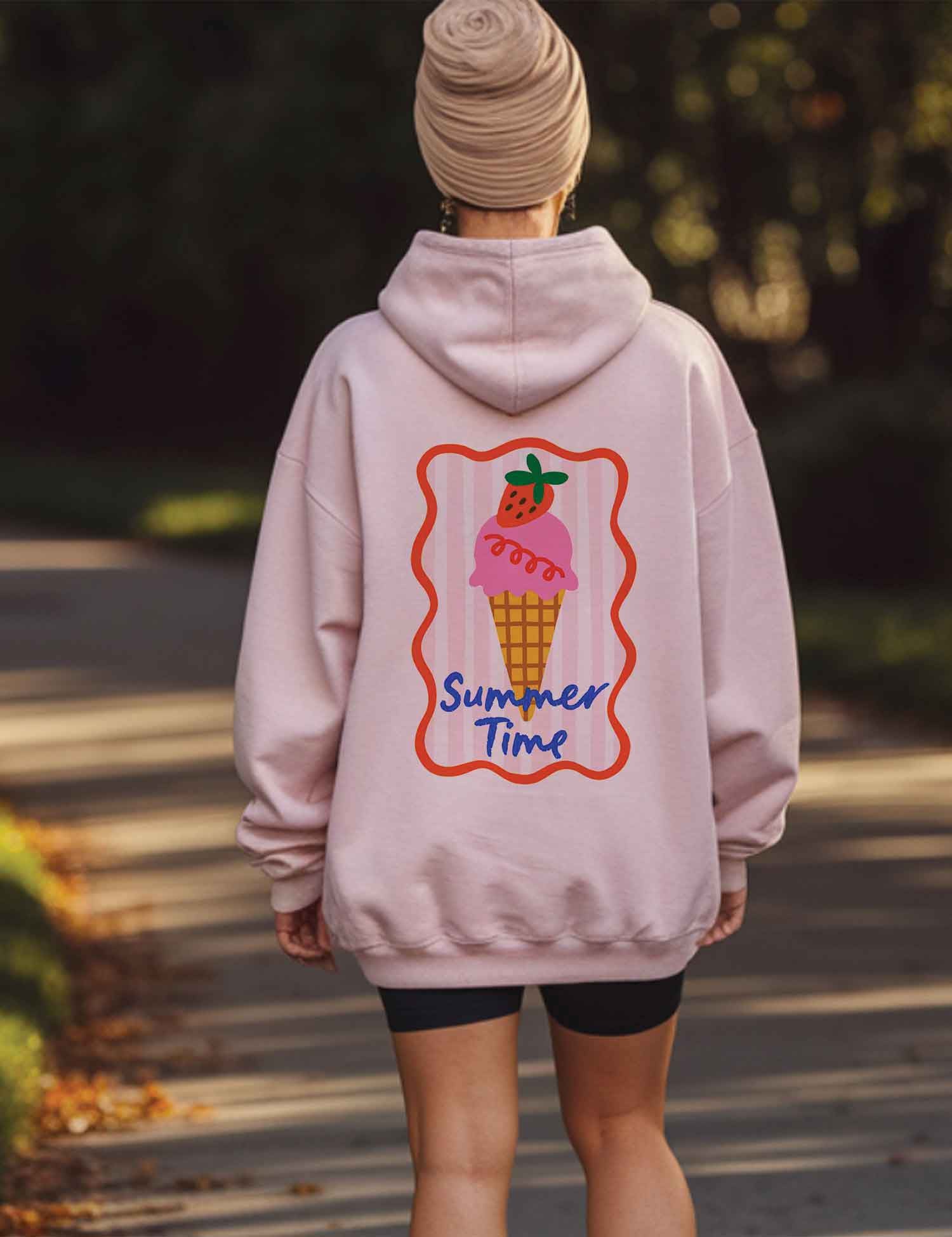Summer Time - Juicy Summer Club | Strijktransfer