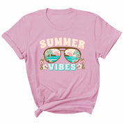 Summer Vibes Sunglass - Pastel Summer Kleding Transfer