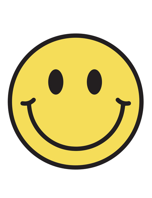 Sunny Buzz Gelber Smiley | Bügelbilder