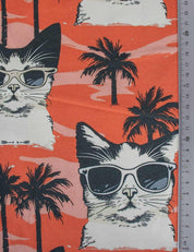 Cool Cats Mint Vibes | Trikot | 170 cm breit