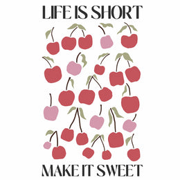 Sweet Cherry - Boho Fall – Strijktransfer